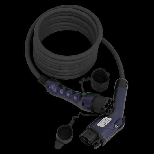 Sealey EV Charging Cable - Type 1 to Type 2 - 32A - 5m