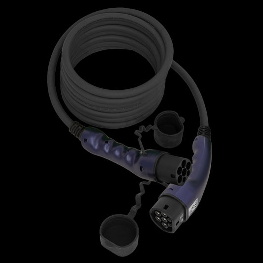 Sealey EV Charging Cable - Type 2 to Type 2 - 32A - 5m